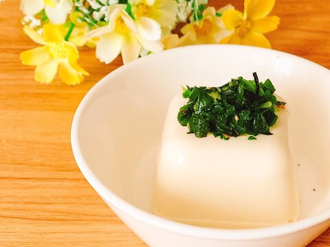 大葉しその冷奴.⋆♡